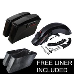 Saddlebags 6X9" Speaker Lid Rear Fender System Fit For Harley Touring 09-13 12. Fixed Price $459.99.