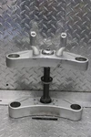 2001 Victory V92C Front Forks Clamp Upper Lower Triple Tree W/ Risers. Fixed Price $149.99.