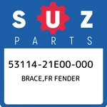 53114-21E00-000 Suzuki Brace,fr Fender 5311421E00000, New Genuine Oem Part. Fixed Price $69.66.