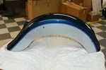Nos Harley-davidson Rear Fender Sinister Blue/dia. Ice Flstf 59596-99ZI Chipped!. Fixed Price $399.95.