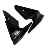 Triumph 765 Street Triple Carbon Front Fender Mudguard Side Support Covers Gloss. Fixed Price $237.45.