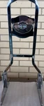 Vint. Harley Davidson Sissy Bar W/brackets 100TH Anniv. Emblem Back. Fixed Price $279.97.