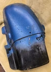 Suzuki Savage Vintage Rear Wheel Inner Fender Mud Guard. Fixed Price $80.00.