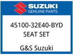 Suzuki Oem Part 45100-32E40-BYD Seat Assy (gray,black,silver). Fixed Price $598.20.