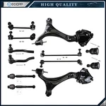12PCS Front Lower Control Arms Tie Rod End Sway Bar For 2013-2017 Honda Accord. Fixed Price $151.41.