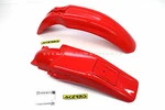 New Red Front Rear Fender Set Honda XR250R XR400R Guard Acerbis #J03. Fixed Price $69.95.