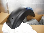 New 11-12 Harley Davidson Street Glide Black Denim Rear Fender Oem 60575-10BYM. Fixed Price $499.99.
