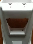 87-07 Kawasaki KLR650 Oem Fender/rear Brake Light Prime White. Fixed Price $110.00.