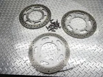 2007 03-08 Kawasaki Vulcan Nomad VN1600 Front Rear Brake Rotor Disc Bolts. Fixed Price $65.09.