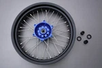 Blue Supermoto Spoked Rim Front Wheel For Suzuki 650 Se 2011-14 3,5''X17''. Fixed Price $441.77.