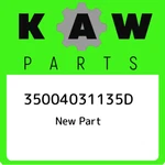 35004-0311-35D Kawasaki Fender-front,m.i.red 35004031135D, New Genuine Oem Part. Fixed Price $236.71.