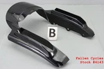 2017 Harley Street Glide Cvo Back Rear Fender Fascia Skirt Indigo Ink #4143. Fixed Price $194.44.