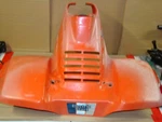 1986 Suzuki LT230GE Oem Front Fender Assembly (53110-18A00-25G). Fixed Price $100.00.