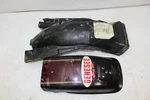 1982 Kawasaki Spectre KZ1100 (#343) Rear Back Fender W/ Inner Mud Guard. Fixed Price $17.95.