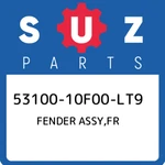 53100-10F00-LT9 Suzuki Fender Assy,fr 5310010F00LT9, New Genuine Oem Part. Fixed Price $1052.47.