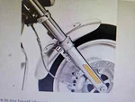 Oem Harley Davidson Anodized Aluminum Metal Front Fender V-rod Vrsca 59014-01. Fixed Price $349.99.