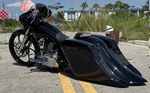 8" Stretched Saddlebags Rear Fender Side Covers Fit For Harley Touring 2009-2024. Fixed Price $1399.00.