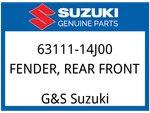 Suzuki Oem Part 63111-14J00 Fender,rear Front. Fixed Price $129.40.