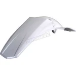 Polisport White Rear Fender - 8551400005. Fixed Price $27.89.