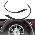Rear Fender Flares Skirts Trim Accent Black Fit Harley Tri-glide Ultra Flhtcutg. Fixed Price $91.89.