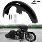 Vivid Black 21"WRAP Front Fender For Harley Touring Electra Street Glide Baggers. Fixed Price $74.99.