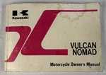Kawasaki Oem Vulcan Nomad Motorcyle Owners Manual 99920-1868-01/VN1500-G1. Fixed Price $38.00.