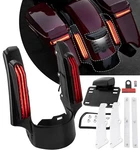 Vivid Black Rear Fender Fascia Fit For Harley Street Glide Road King 2014-2025. Fixed Price $75.95.
