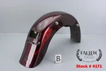 Sm Dent 2002 Harley Road King Cvo Back Rear Fender Candy Brandywine Flames #4171. Fixed Price $69.99.