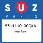 53111-10L00-QKA Suzuki Fender,front(silver) 5311110L00QKA, New Genuine Oem Part. Fixed Price $293.20.