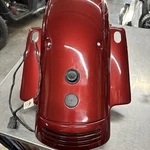 2010 Harley Davidson Street Glide Rear Fender Used Scarlet Red 60575-10DBJ. Fixed Price $229.95.