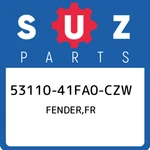 53110-41FA0-CZW Suzuki Fender,fr 5311041FA0CZW, New Genuine Oem Part. Fixed Price $927.18.
