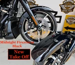 2025 Oem Touring Road Street Glide Midnight Firestorm Flames Front Fender. Fixed Price $449.95.