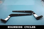 1402 09 Harley-davidson Softail Left Right Rear Fender Support Bracket Chrome. Fixed Price $65.00.