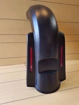 6" Stretched Led Rear Fender For Touring Bikes From 2009-2017. Fixed Price $295.00.