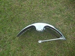 1981 Kawasaki KZ650 Csr K646. Chrome Front Fender With Support Braces. Fixed Price $59.19.