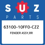 63100-10FF0-CZZ Suzuki Fender Assy,rr 6310010FF0CZZ, New Genuine Oem Part. Fixed Price $1156.88.