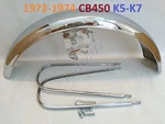 1972-1974 Honda K5 K7 Front Fender. '72-'74 Dohc Mud Guard.. Fixed Price $169.00.
