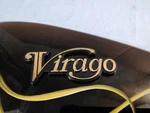 1981-1983 Yamaha Virago Black Left Sidecover No Cracks XV750. Fixed Price $82.80.