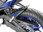 Yamaha YZF-R3 2015-2025 Matt Black & Silver Mesh Rear Hugger By Powerbronze. Fixed Price $167.25.