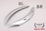 2009 Victory Kingpin Back Rear Fender Frame Strut Cover Left Right Set Chrome. Fixed Price $80.55.