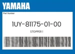 Yamaha Genuine Stopper 1UY-81175-01-00. Fixed Price $25.55.