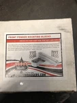 Klock Werks Chrome Front Fender 21" Mounting Blocks Harley Touring 2014-19. Fixed Price $80.00.