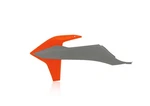 Acerbis Radiator Shrouds - Grey/orange Motorcycle Dirt Bike 2726511294. Fixed Price $58.48.
