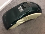 1997-2003 Honda GL1500 Cf Valkyrie Rear Fender Section Green White. Fixed Price $125.00.