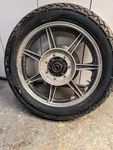 Yamaha 1978 Rear Wheel. Fixed Price $50.00.