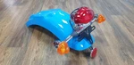 Genuine Triumph Rear Blue Mudguard + Tail Lights T100 Bonneville Efi. Fixed Price $134.32.