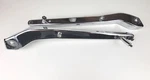 2004 99-08 Harley Fxdwg Dyna Wide Chrome Right Left Rear Frame Strut Arm Covers. Fixed Price $62.00.