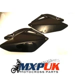 2007 Side Panels Black Mxpuk Cycra Number Boards (P915). Fixed Price $33.09.