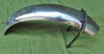 Vintage Custom Bobbed Triumph Motorcycle Front Fender Mudguard 1964-70 T120 TR6. Fixed Price $49.00.