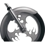Russ Wernimont Custom Steel 21" Long Ocf Motorcycle Front Fender Harley Davidson. Fixed Price $339.99.